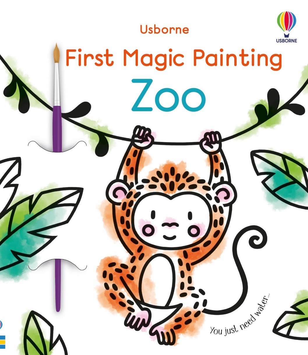 Книга First Magic Painting Zoo (9781801315005)