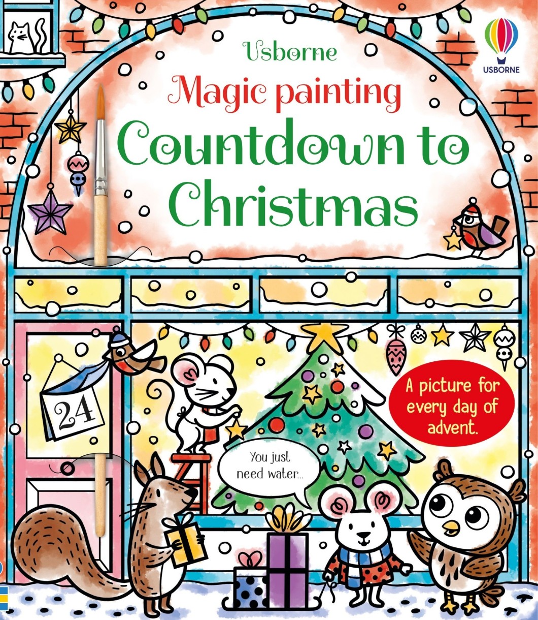 Книга Magic Painting Countdown to Christmas (9781801319096)