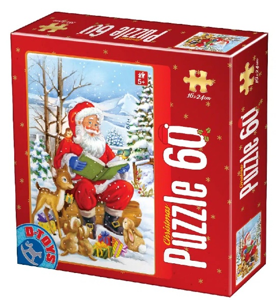 Puzzle D-Toys 60 Santa Claus reads fairy tales (075581-04)