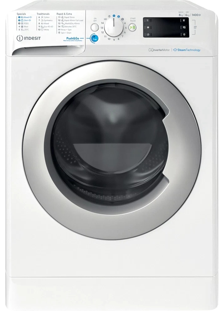 Maşina de spălat rufe Indesit BDE 86436 WSV EE