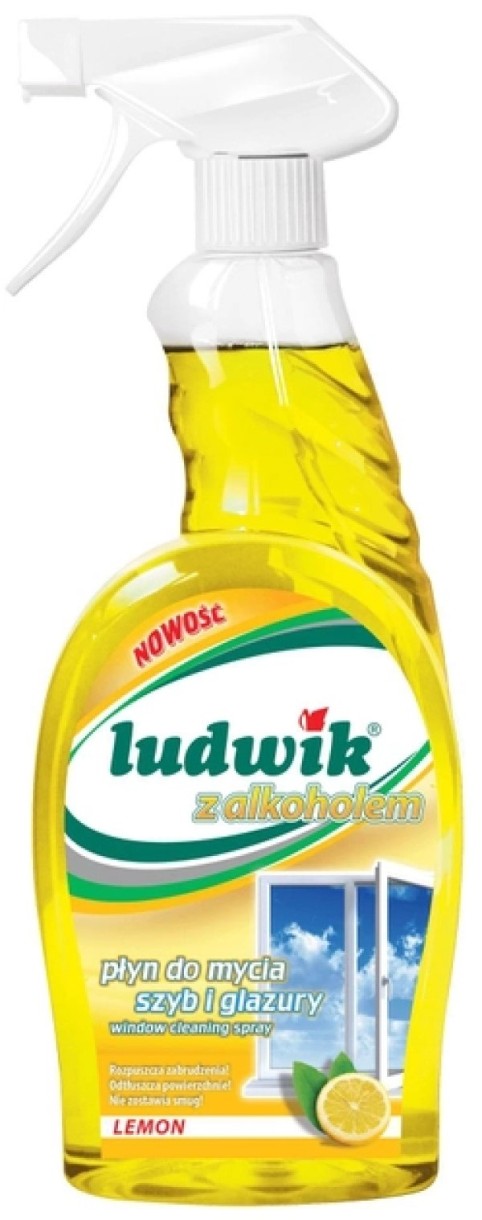 Soluție pentru sticlă Ludwik Lemon Spray 750ml