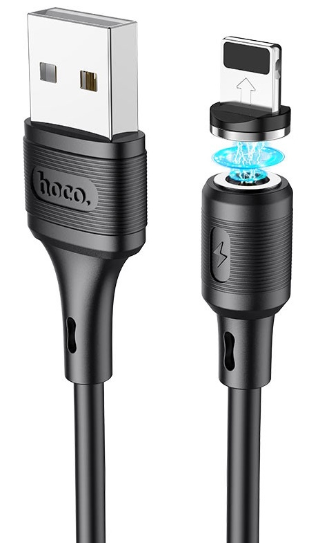 USB Кабель Hoco X52 Sereno Lightning Black
