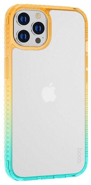 Чехол Hoco Crystal Color Skin Feel Case for iPhone 14 Pro Orange
