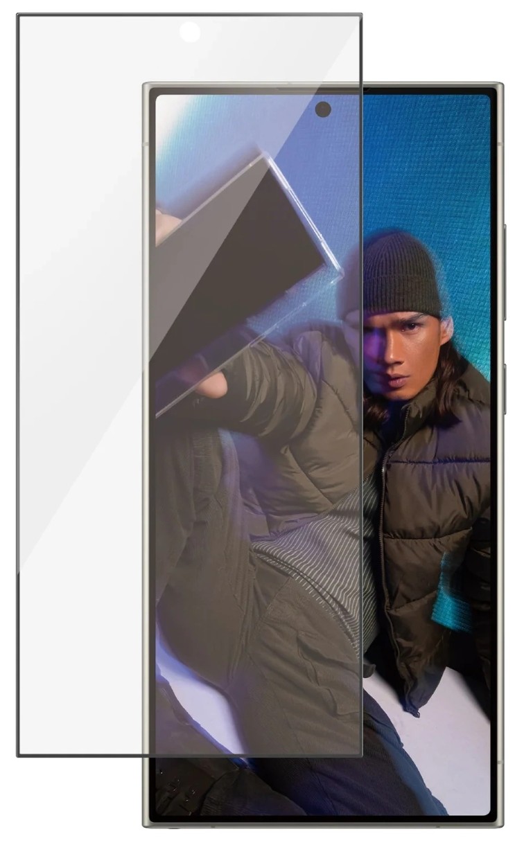 Sticlă de protecție pentru smartphone Panzerglass SAFE. Samsung S24 Ultra / Ultra-Wide Fit Tempered Glass Transparent