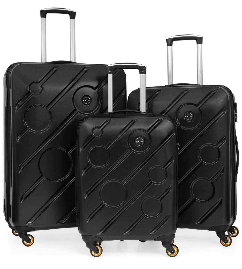 Комплект чемоданов CCS 5208 Set Black