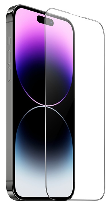 Защитное стекло для смартфона Hoco 9D Large Arc Dustproof Glass for iPhone 15 Plus (A34) Black
