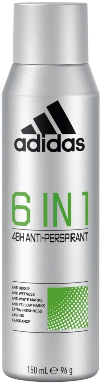 Antiperspirant Adidas Men 6in1 48H 150ml
