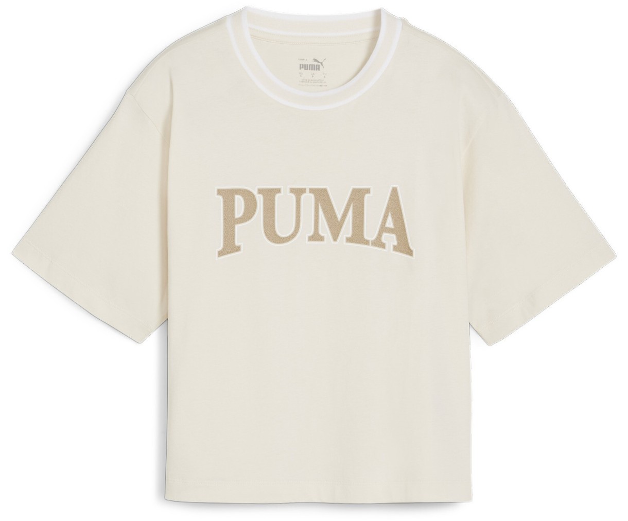 Tricou de dame Puma Squad Graphic Tee Alpine Snow M