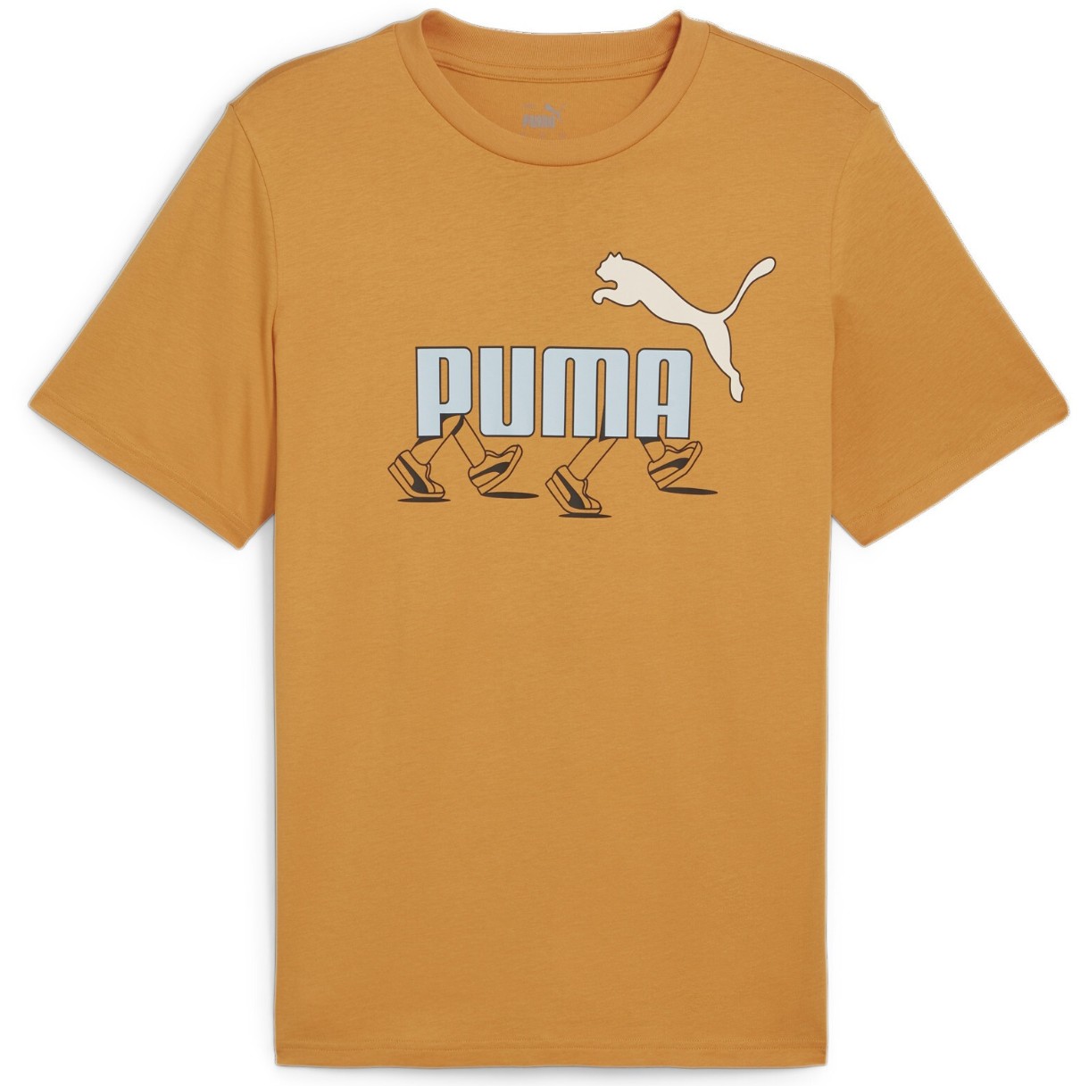 Мужская футболка Puma Graphics Sneaker Tee Ginger Tea S