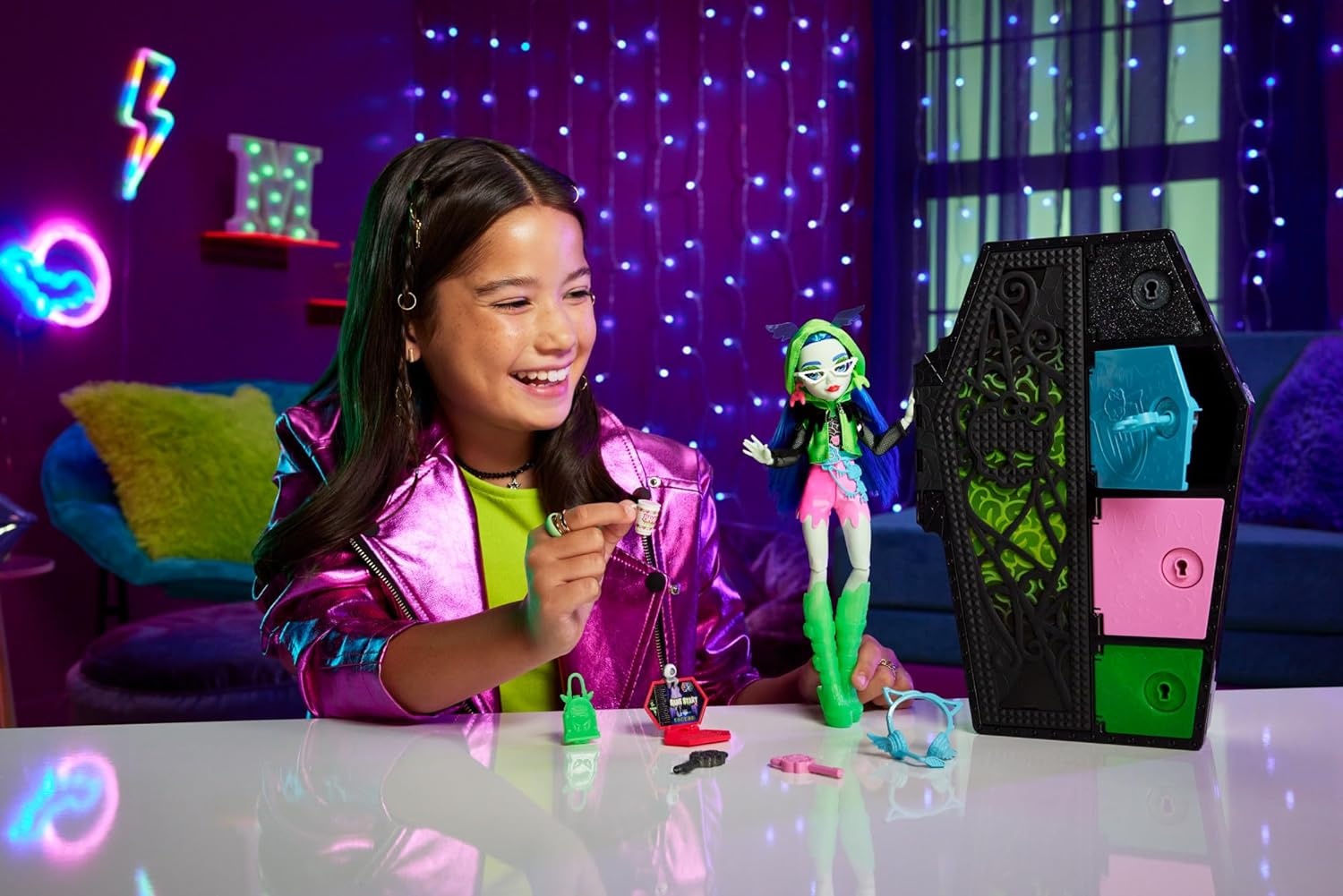 Кукла Mattel Monster High Neon Fright (HNF81)