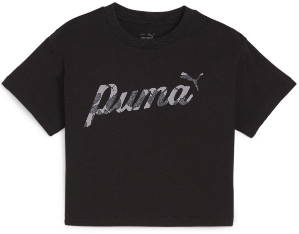 Детская футболка Puma Ess+ Blossom Short Tee G Puma Black 140