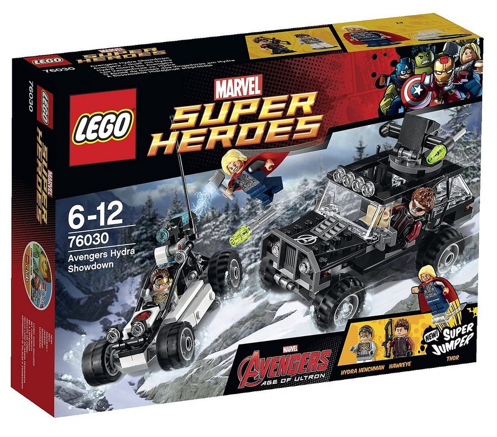 Set de construcție Lego Marvel: Avengers Hydra Showdown (76030)