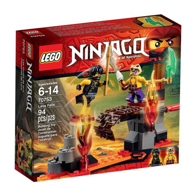 Set de construcție Lego Ninjago: Lava Falls (70753)