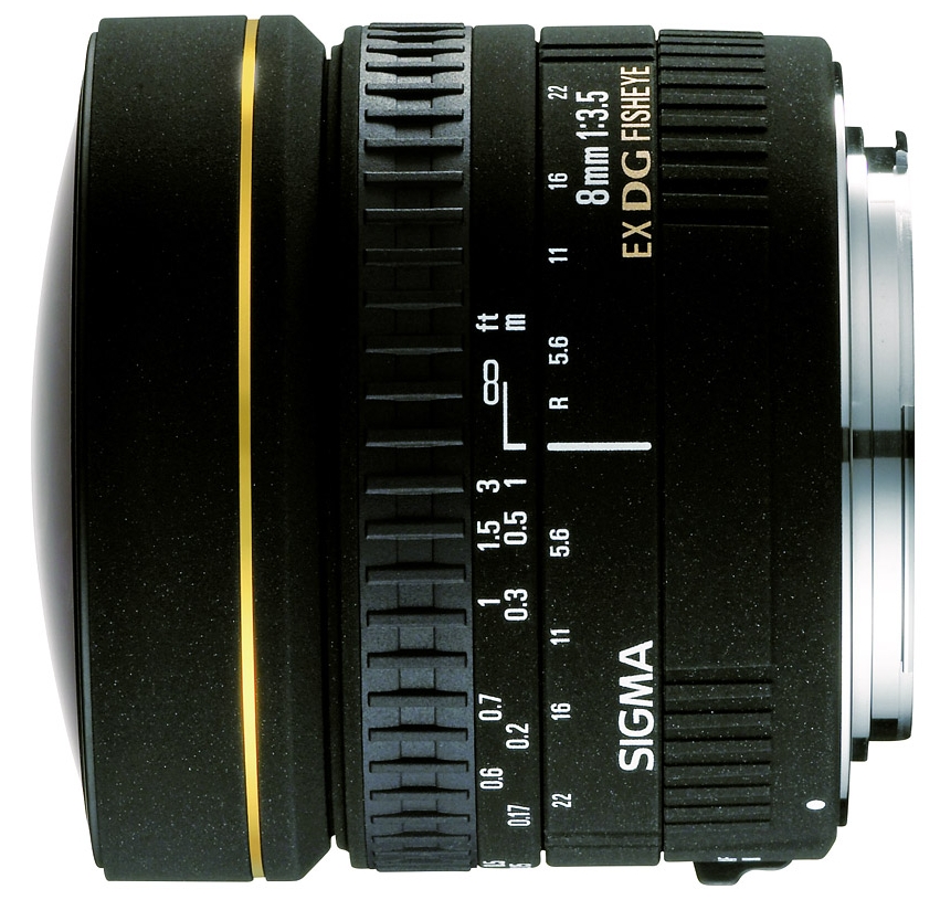 Объектив Sigma AF 8mm f/3.5 EX DG Circular Fisheye for Canon