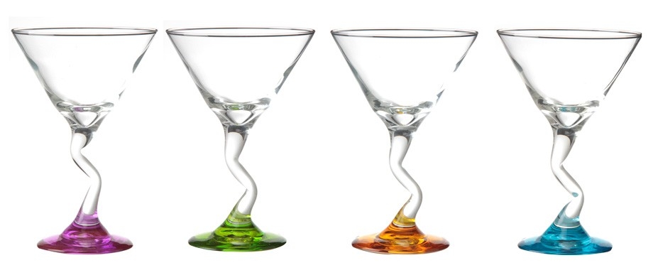 Set pahare Libbey Martini Z Colors (37799S4/Y)