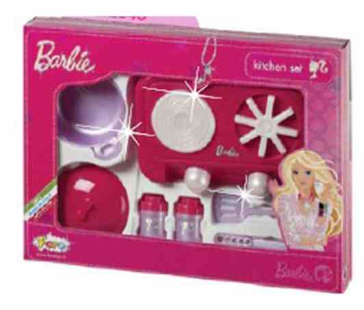 Seturi de veselă pentru păpuși Faro Set Barbie Cooker (2640)