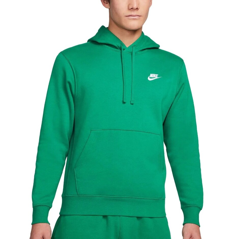 Hanorac pentru bărbați Nike M Nsw Club Hoodie Po Bb Green XL