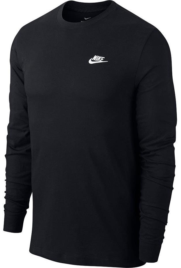 Hanorac pentru bărbați Nike Sportswear Club Tee Ls Black XXL