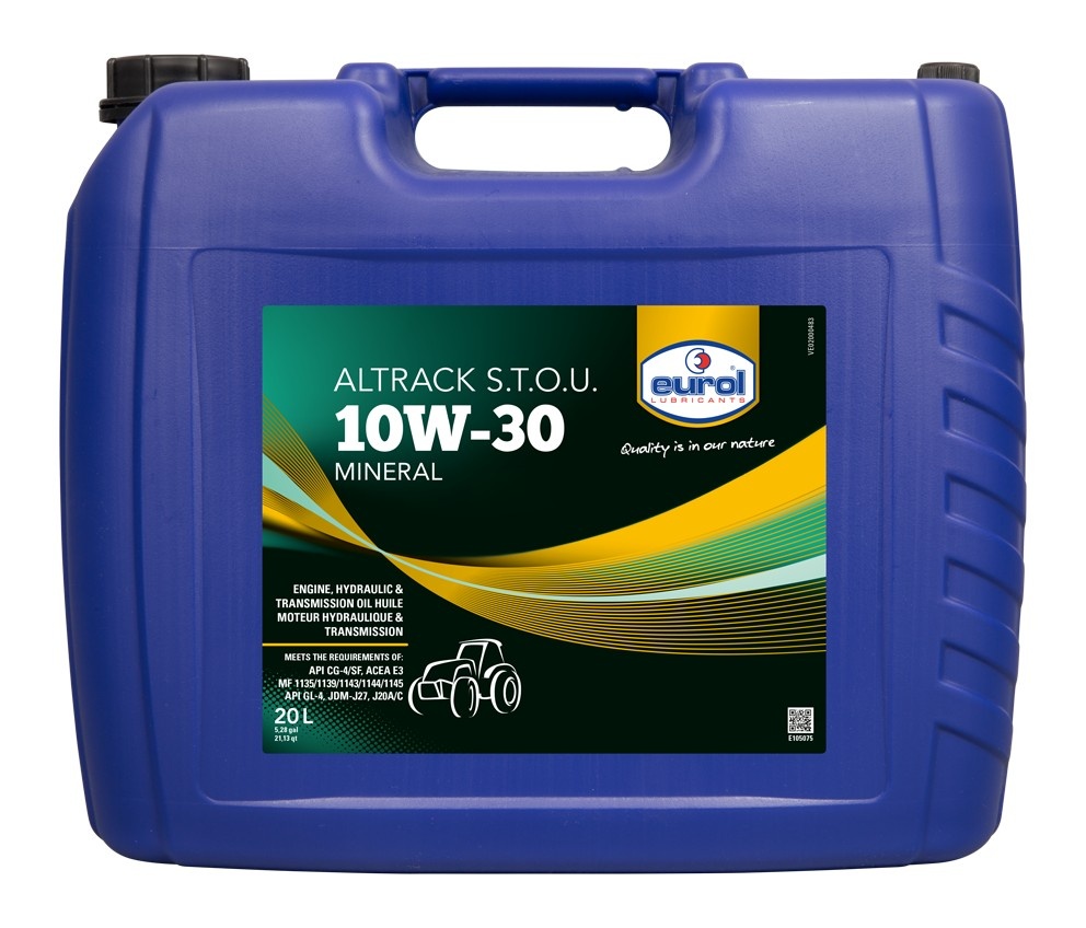 Моторное масло Eurol Altrack 10W-30 STOU 20L