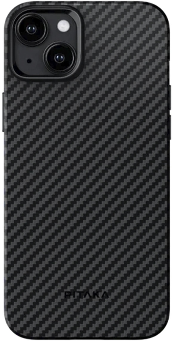 Чехол Pitaka MagEZ Case Pro 4 for iPhone 15 Black/Grey Twill 1500D