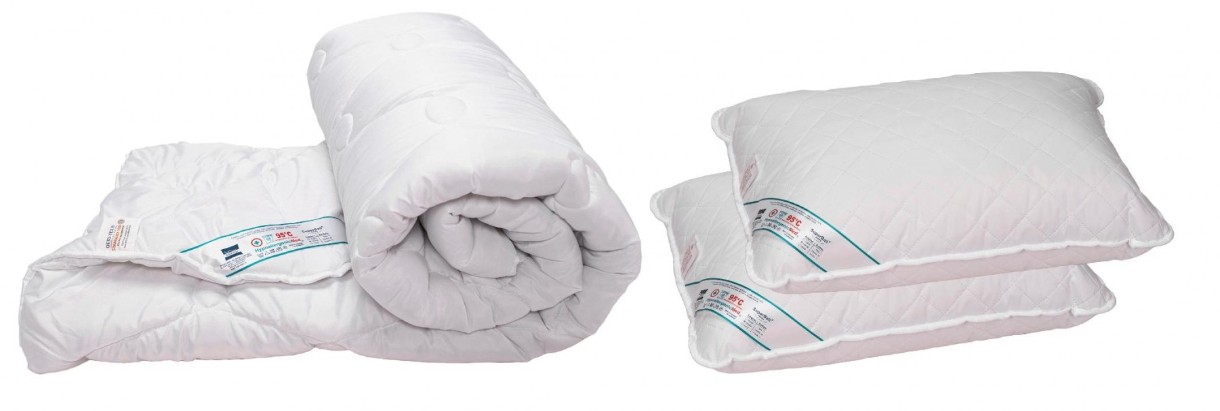 Комплект подушка и одеяло Somnart HypoallergenicMed Plapuma 300g 200x220