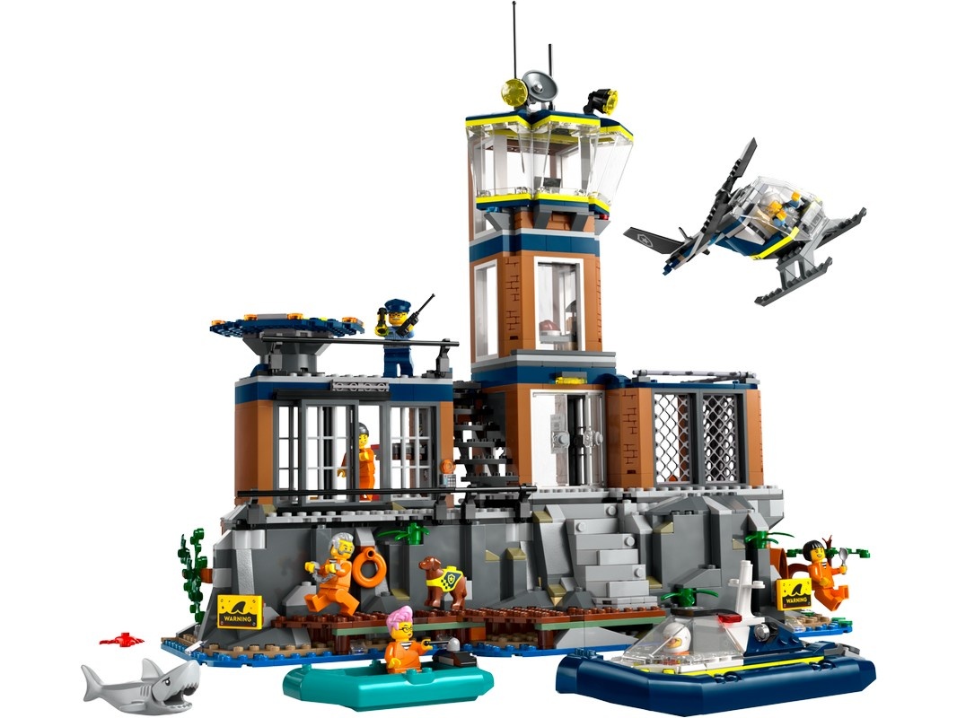Конструктор Lego City: Police Prison Island (60419)