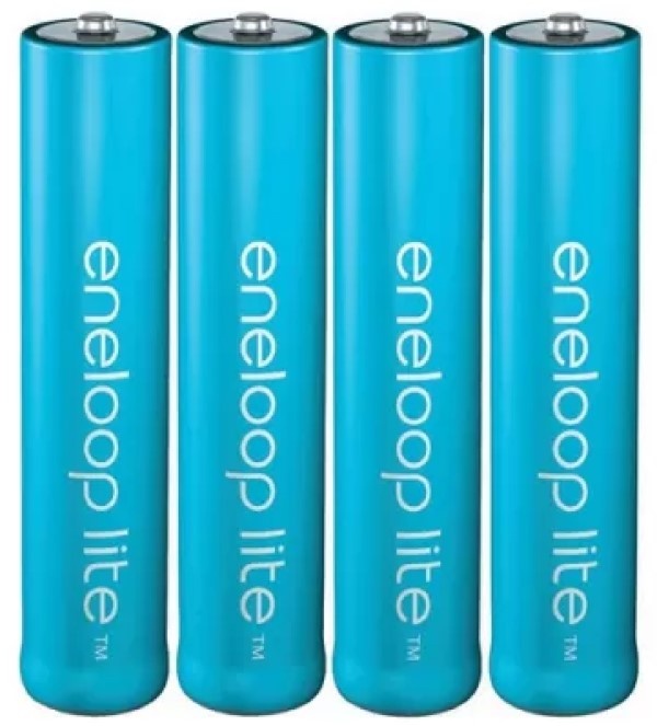 Baterie Panasonic Eneloop Lite 600mAh 4pcs (BK-4LCCE/4CP)