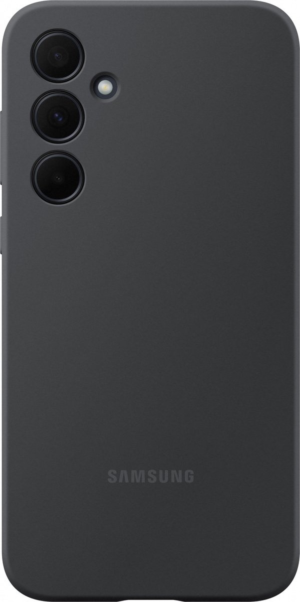 Husa de protecție Samsung Silicone Cover Galaxy A55 Black