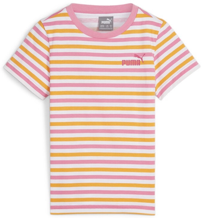 Tricou pentru copii Puma Ess+ Summer Camp Aop Tee Fast Pink, s.104
