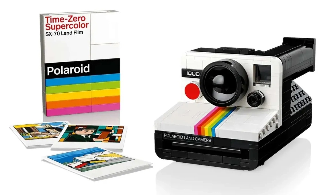Set de construcție Lego Ideas: Polaroid OneStep SX-70 Camera (21345)