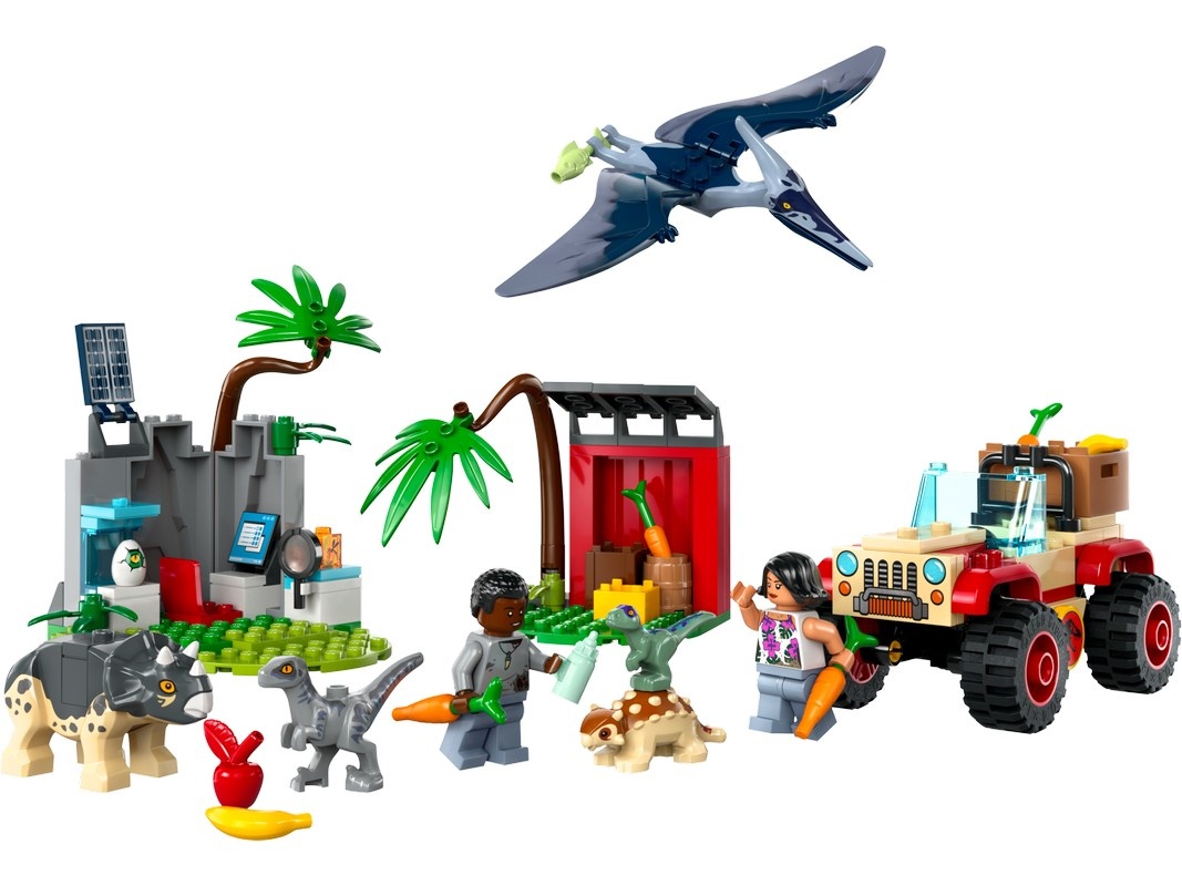 Set de construcție Lego Jurassic World: Baby Dinosaur Rescue Center (76963)