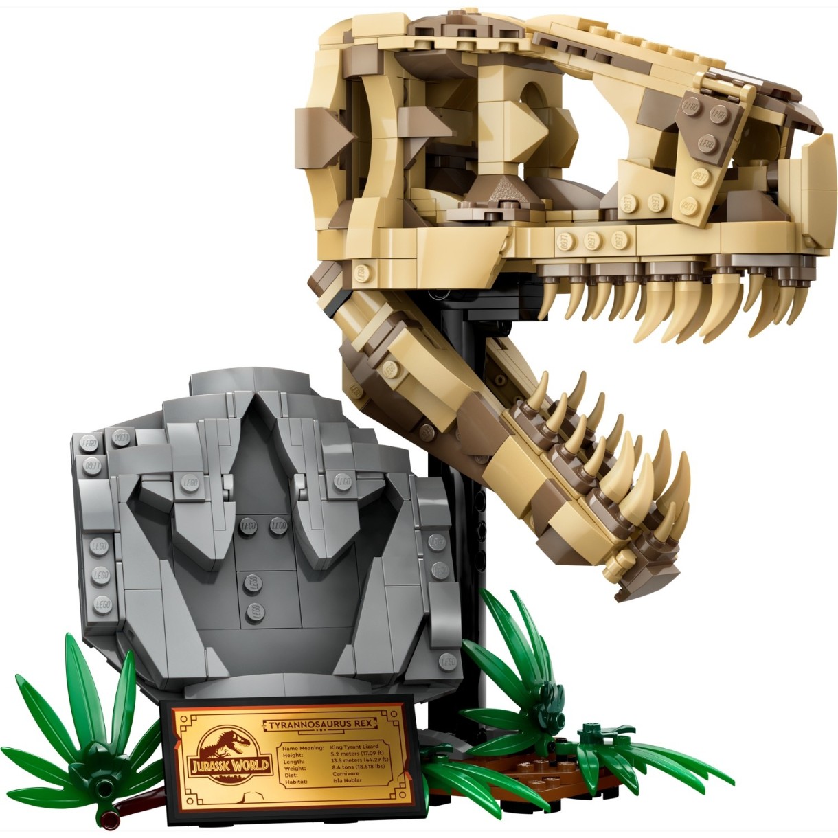 Set de construcție Lego Jurassic World: Dinosaur Fossils T. rex Skull (76964)