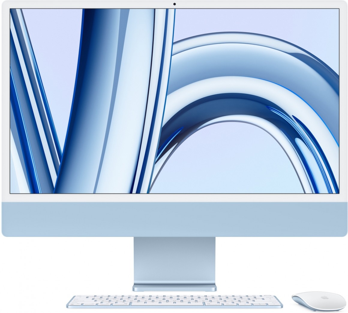 Моноблок Apple iMac 24 MQRQ3RU/A Blue