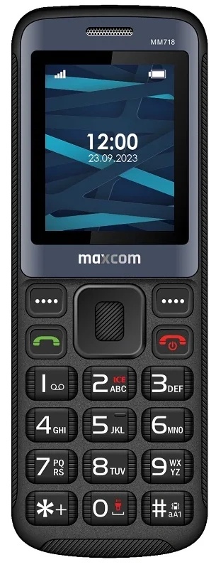 Мобильный телефон Maxcom MM718 4G Black