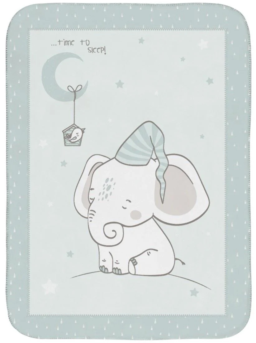 Plapumă pentru bebeluși Kikka Boo Elephant Time (31103020131)