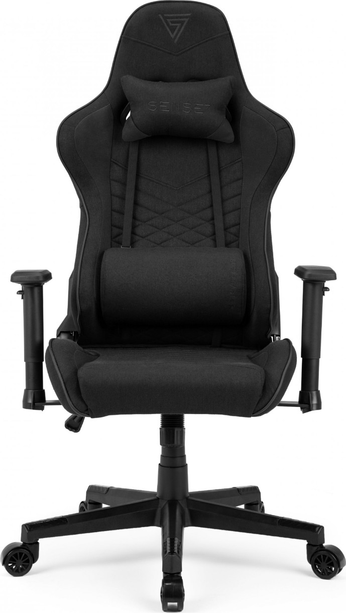 Геймерское кресло SENSE7 Spellcaster Fabric Black