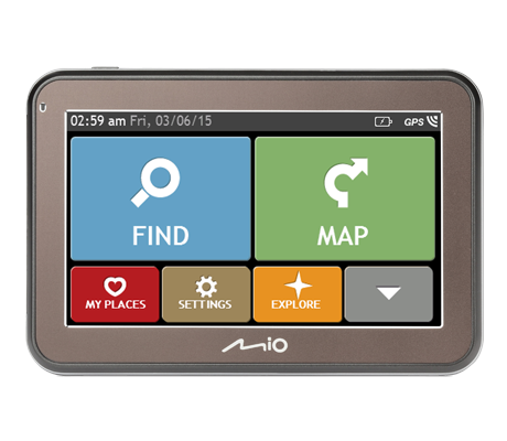 GPS-навигатор Mio Spirit 5100 Base Map
