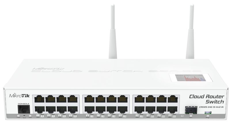 Switch MikroTik CRS125-24G-1S-2HnD-IN