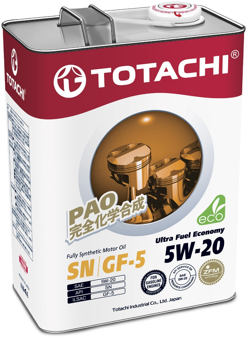 Моторное масло Totachi Ultra Fuel Economy 5W-20 4L