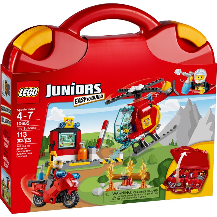 Set de construcție Lego Juniors: Fire Suitcase (10685)