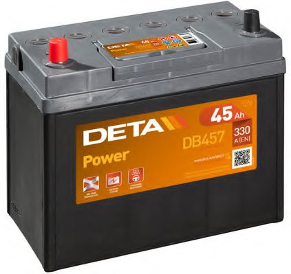 Автомобильный аккумулятор Deta DB457 Power