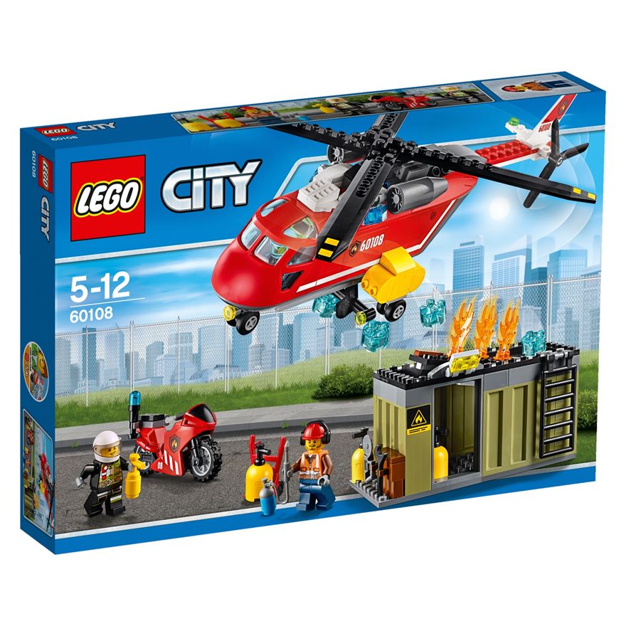 Set de construcție Lego City: Fire Response Unit (60108)