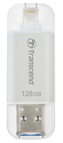 USB Flash Drive Transcend JetDrive Go 300 32Gb Silver Plating Classic