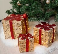 Световая фигура Christmas 15/20/25сm (54503) 3pcs