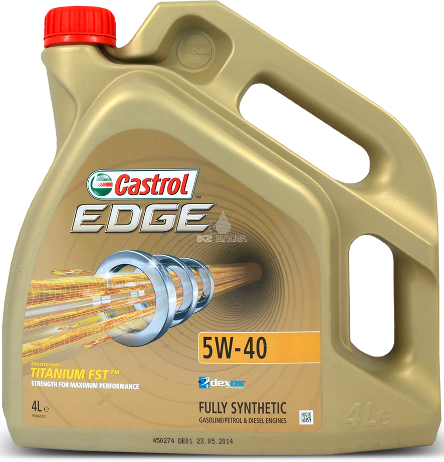 Моторное масло Castrol Edge 5W-40 4L