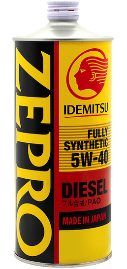 Моторное масло Idemitsu Zepro Fully Synthetic CF 5W-40 1L