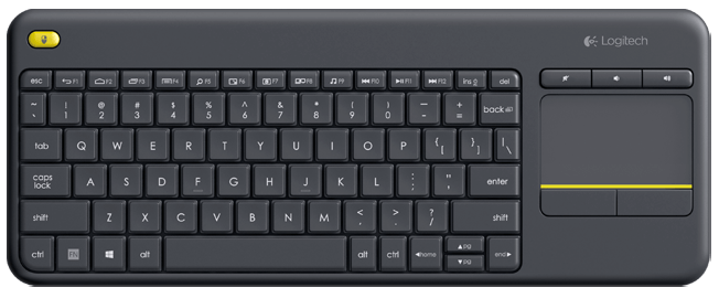 Tastatură Logitech K400 Plus Black