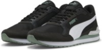 Adidași pentru bărbați Puma St Runner V4 Nl Puma Black/White/Green Moon/Feather Gray, s.40