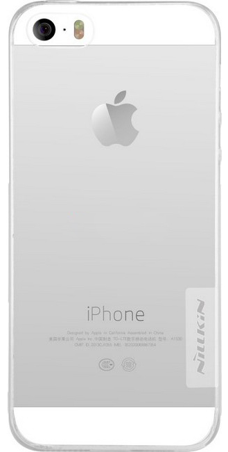 Husa de protecție Nillkin Apple iPhone 5SE Ultra thin TPU Nature White