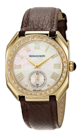 Ceas de mână Romanson RL1208QLG WH/BK